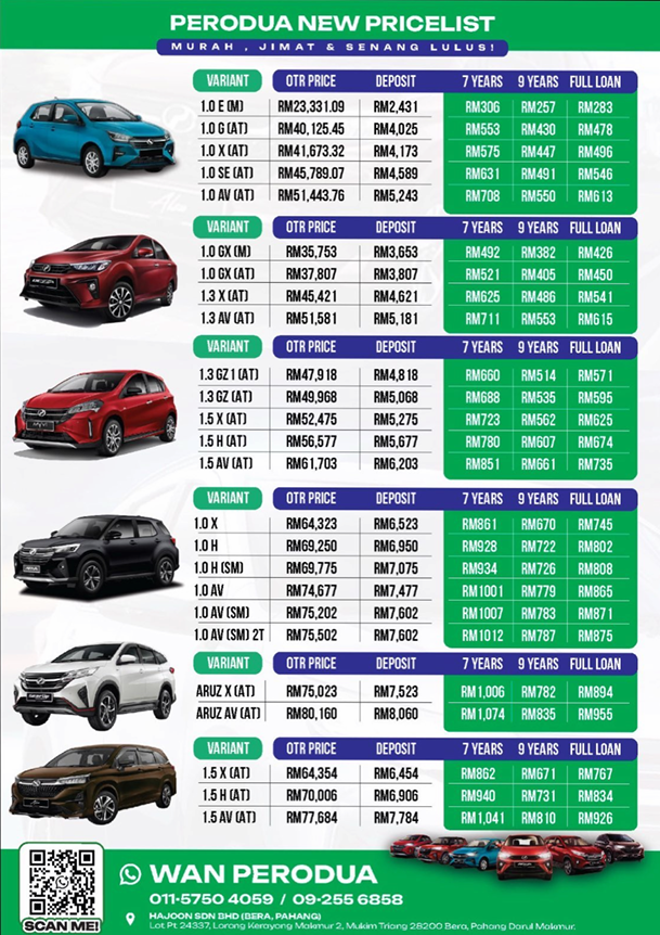 Perodua Muadzam Shah
