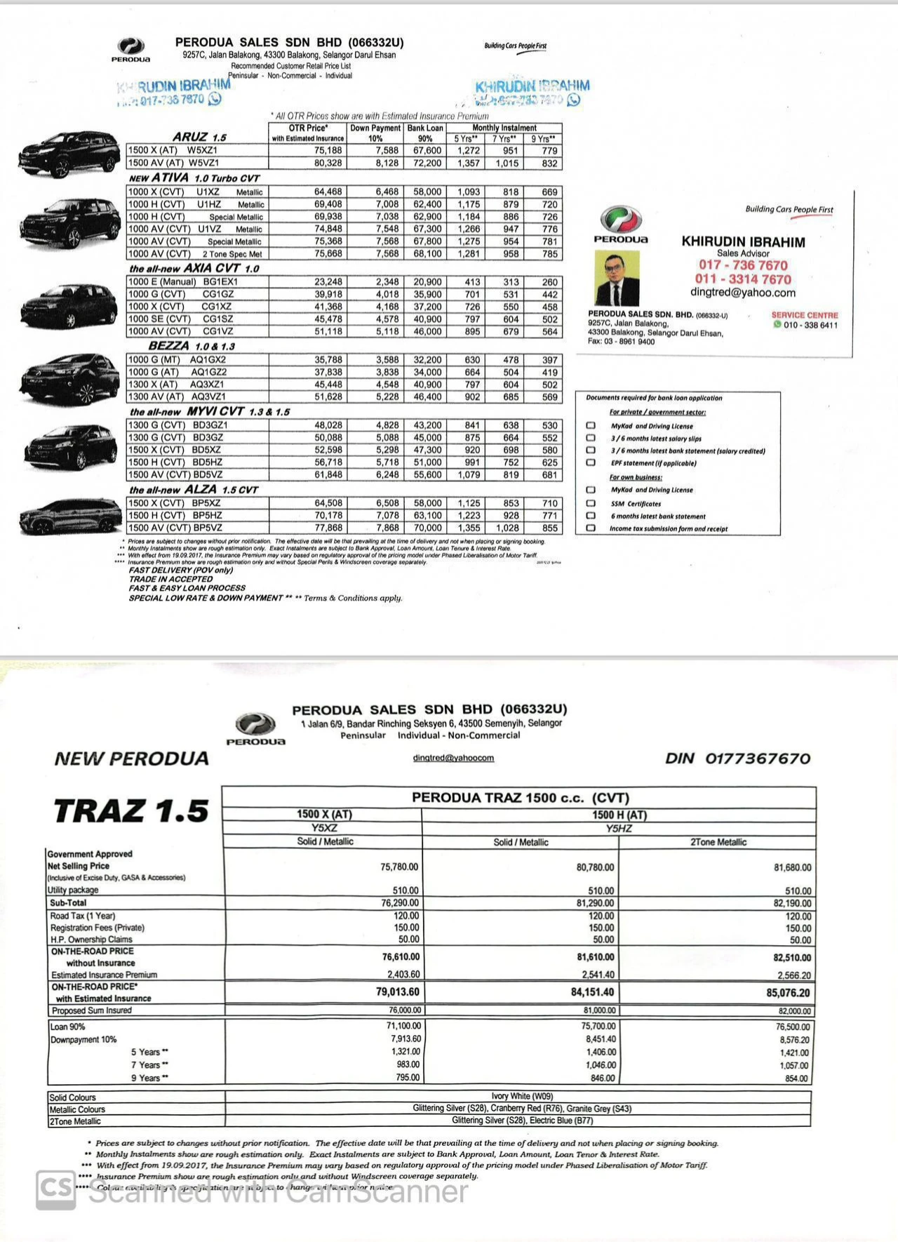 Perodua Bandar Mahkota Cheras